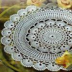 Crochet patterns for napkins for beginners with descriptions