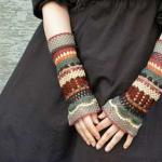 Mitaines - gants sans doigts à la mode
